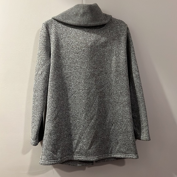 (L) Asymmetrical Zippered Jacket - Picture 3 of 3